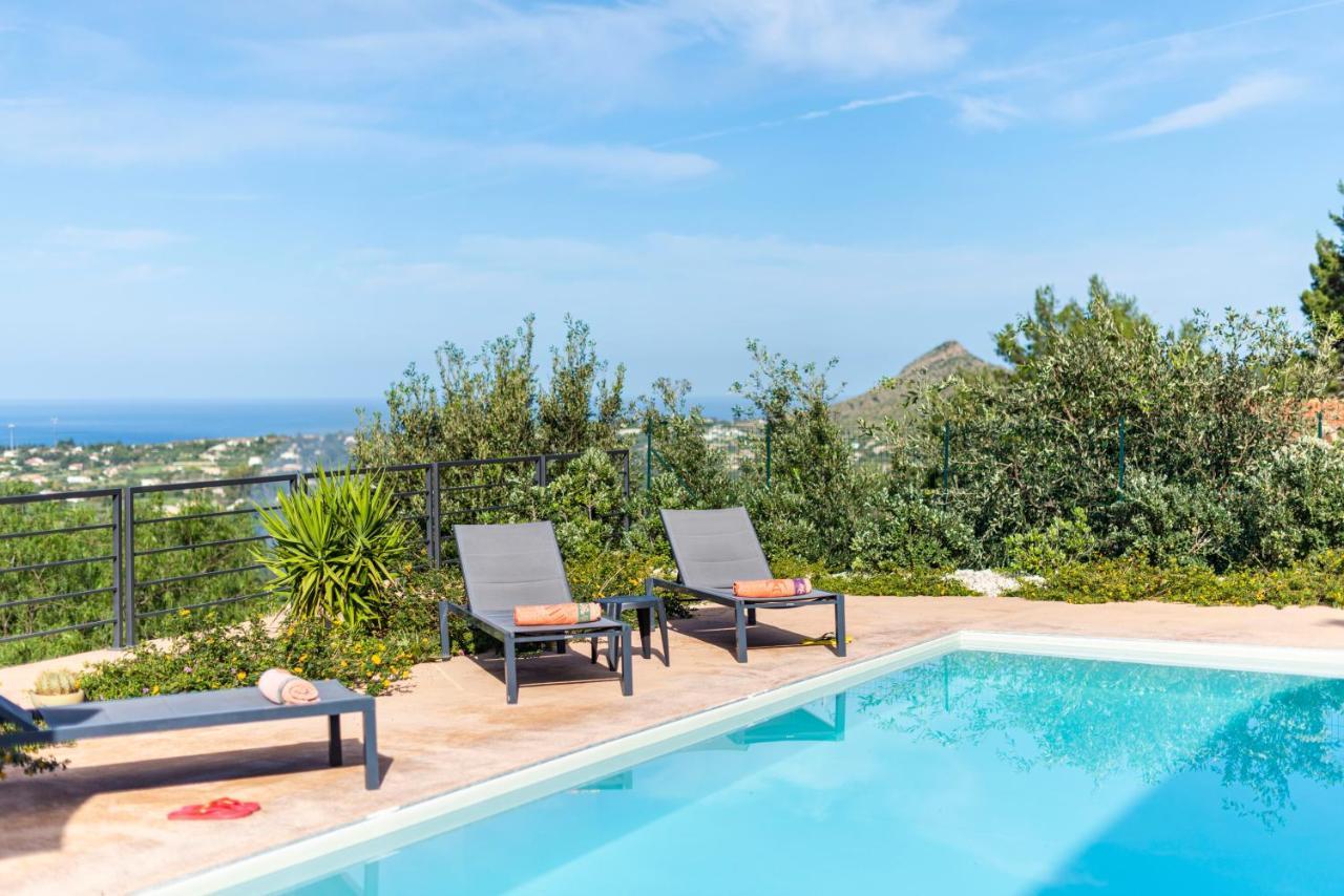 Villa Luxury Con Piscina Privata Vista Mare - Кастелламмаре-дель-Голфо Экстерьер фото
